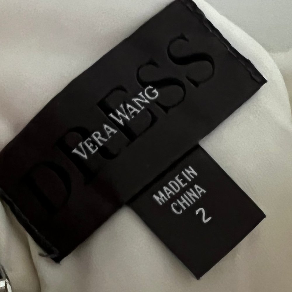 Vera Wang white dress